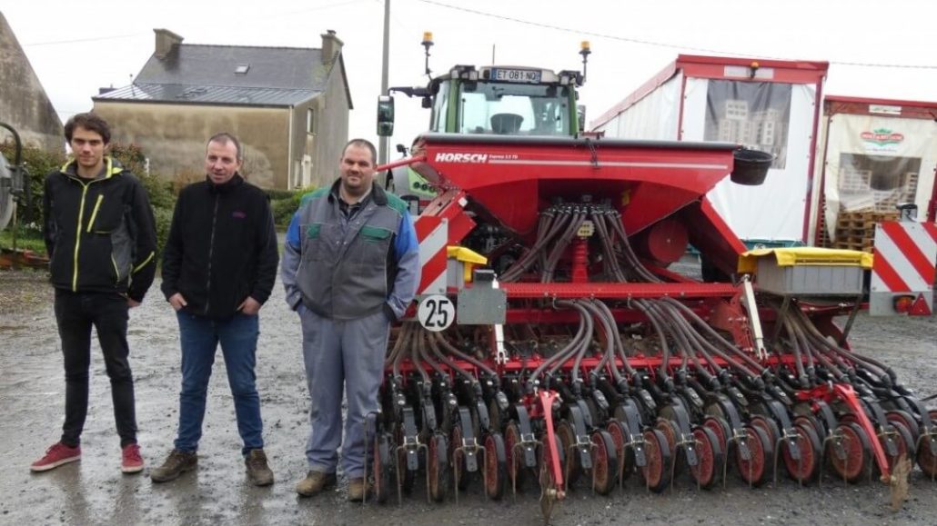 Les chantiers de semis de couvert précoces : un levier pour limiter les transferts d’azote - Syndicat Mixte de production et de transport de l'eau de l'Horn, 2019